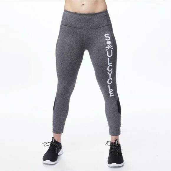 Lululemon Soulcycle Pace Rival Crop Leggings - Picture 1 of 6